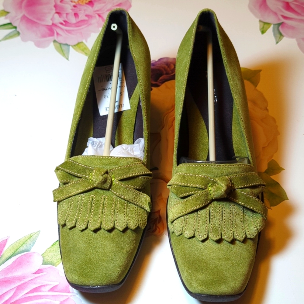 Aerosoles Olive green Suede Shoes